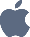 apple logo icon
