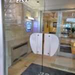 mvi keycom mounted on wall inside of main building entrance