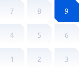 blue and white app dial pad
