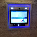 mvi keycom installed on grey wall